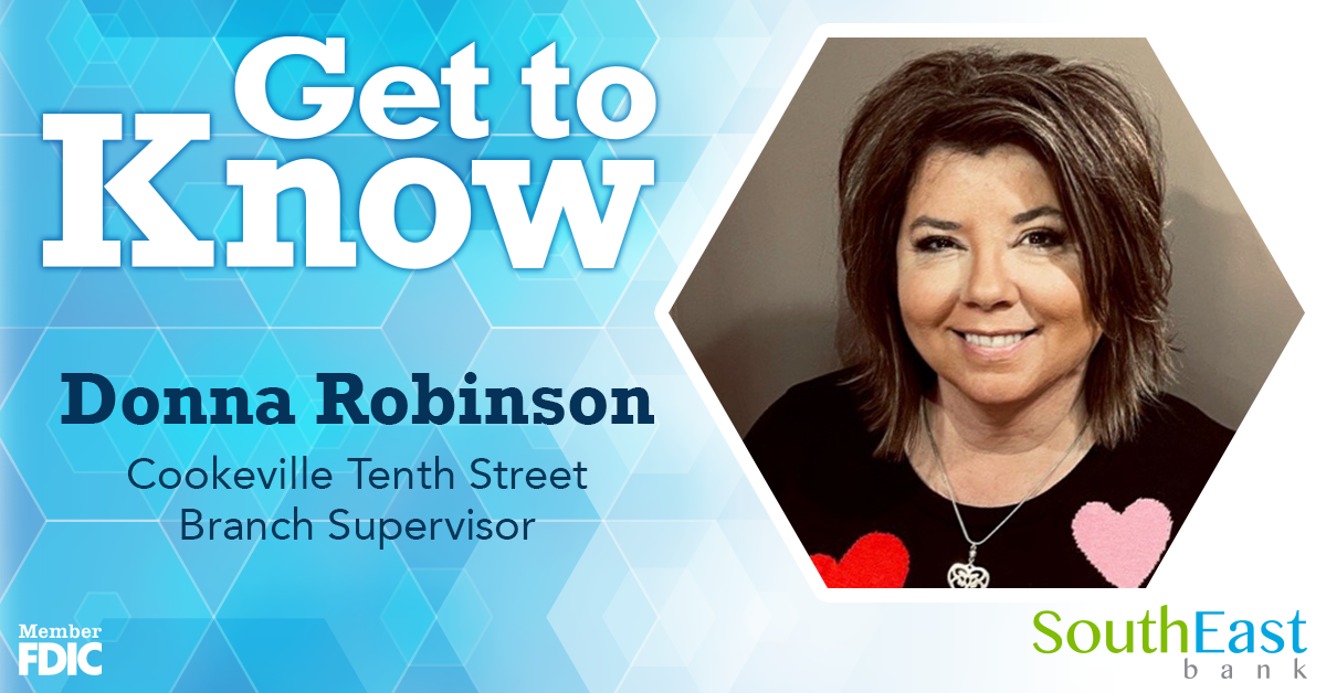 Get to Know Donna Robinson