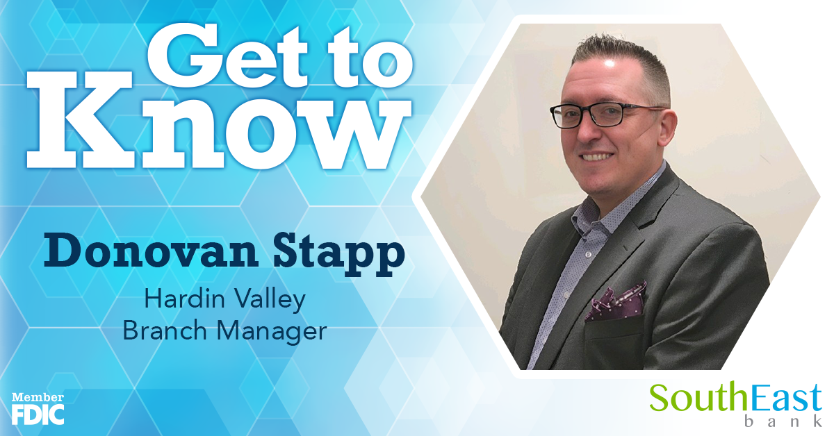 Get to Know: Donovan Stapp