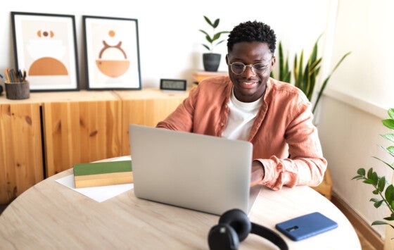 black male opening bank account online