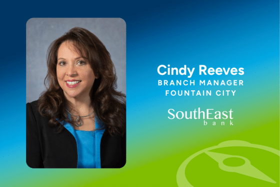 Cindy Reeves, SouthEast Bank Branch Manager in Fountain City, TN
