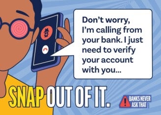 Image for SouthEast Bank Joins ABA and Banks Across U.S. for #BanksNeverAskThat Campaign
