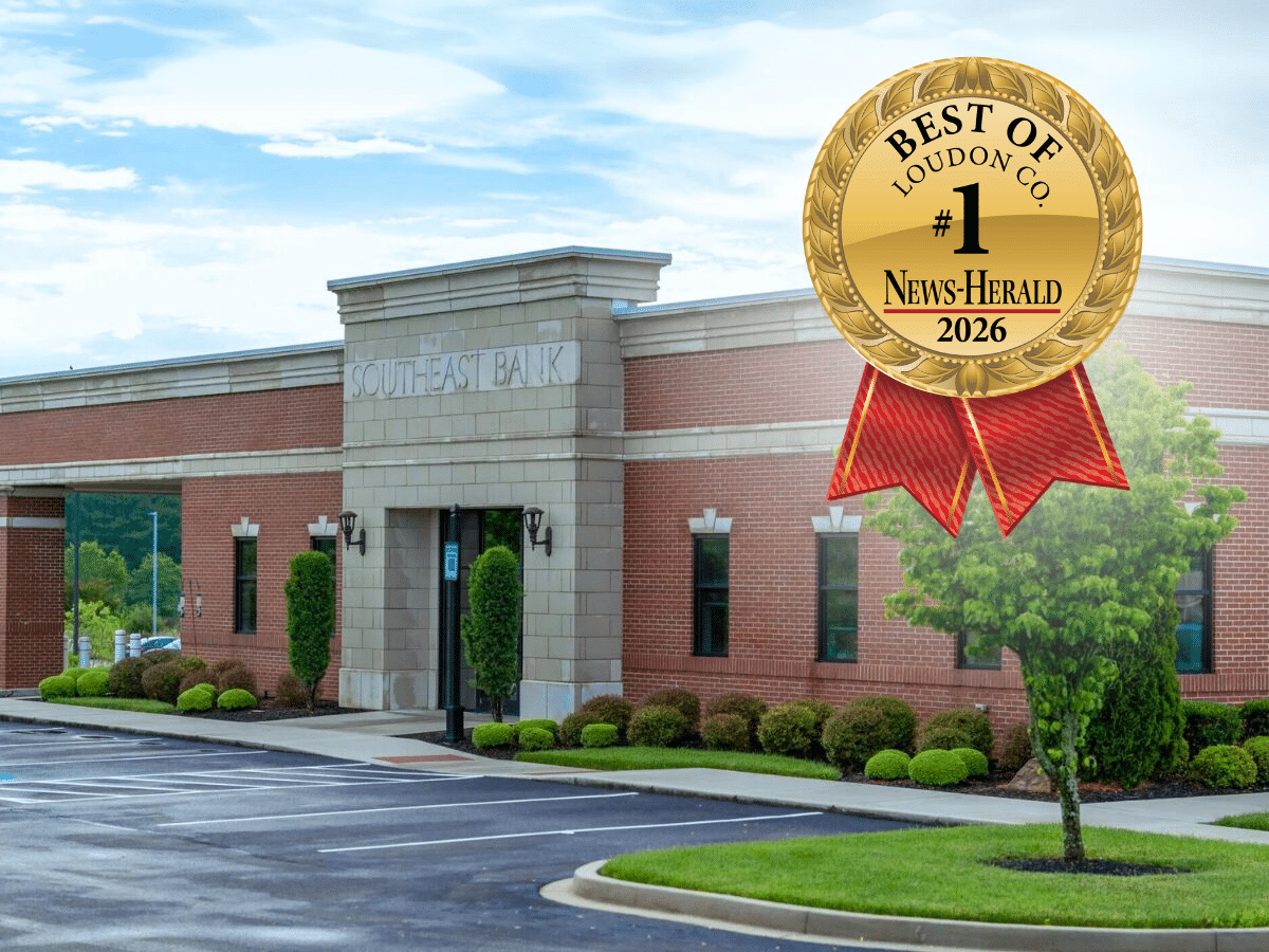 SouthEast Bank Recognized Back-to-Back as Best Bank in Lenoir City